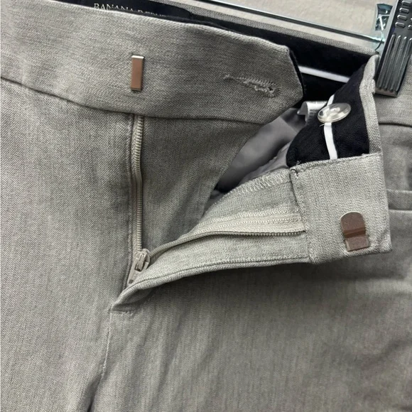 Banana Republic Sloan Womens Grey Dress Pants Size 4 - Picture 4 of 8
